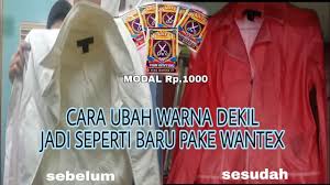 Tips mewarnai ulang pakaian atau celana kusam wantex vlog 50. Cara Mewarnai Jaket Dengan Wantex Youtube