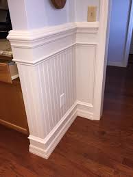 But since it adds a nice touch to the wall, the chair rail become the addition to give pleasing visual and architectural interest to the room. Chair Rail And Decorative Frames