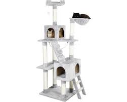 Kratzbaum für große katzen kratzbaum vergleich 2018 + empfehlungen kaufberatung tipps ratgeber aktuell & neu top angebote. Kratzbaum Kerbl Square 59x50x178 Cm Grau Bei Hornbach Kaufen