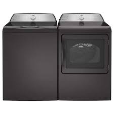 GE Profile 5.0 cu. ft. High-Efficiency Smart Diamond Gray Top Load Washer with Microban Technology, ENERGY STAR