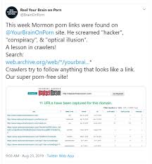 Realyourbrainonporn (Daniel Burgess, Nicole Prause) defamationharassment  of Gary Wilson: They discover fake porn URLs in the Internet Wayback  Archive (August, 2019) - Your Brain On Porn