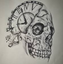 El Tiempo Es Mortal Tattoo Design Drawings Clock Tattoo Tattoo Sketches