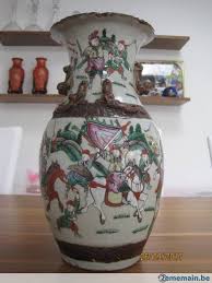 Vase Chinois Nankin Ancien Vase Ancien Vase Vases