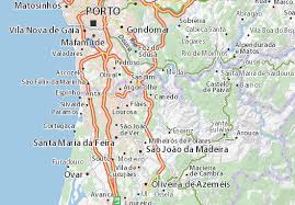 Mapa satelital de vale de cambra (portugal / región de aveiro): Mapa Michelin Casal Mapa Casal Viamichelin