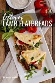 Leftover Lamb Flatbreads Great Way To Use Leftover Roast Leg Of Lamb With Mediterranean Flavors On Naan F Leftover Lamb Lamb Flatbreads Leftover Lamb Recipes