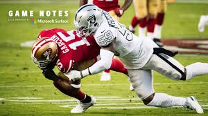 49ers quarterbacks coach rich scangarello entered the nfl's coaching ranks with the raiders, serving as an offensive quality control/assistant quarterbacks coach under raiders offensive line coach tom cable (head coach) in. Game Notes Oakland Raiders 3 San Francisco 49ers 34