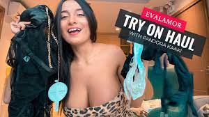 As to her clothing style, she likes to wear leggings which emphasize her curves. Evalamor Lingerie Try On Haul Youtube