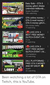 Maybe you would like to learn more about one of these? Easy Solo Gta 5 Money Glitch Make Unlimited Million Make500mill Solo Mouey Cuutc Queen Rosebud Live 19k Watching Gta Online Money Gta 5 Mod Money Gta 5 Money Glitch Money Lobby