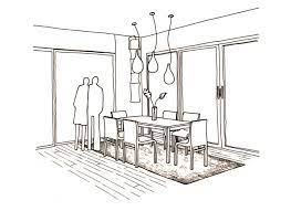 This step by step tutorial explains how to draw a room in one point point perspective. Perspective Drawings Of A Modern House Sophiequi Modern House House Modern