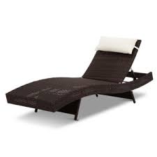 Lounge on comfortable wicker chairs with cushions on your pool deck, just like the ones on this list. Wicker Outdoor Sun Lounger Pool Chair Brown