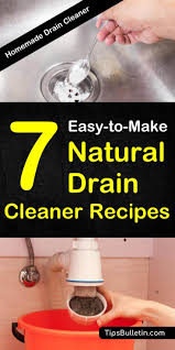 Here is what you'll need! 7 Easy To Make Drain Cleaner Recipes