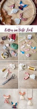 Auch wenn ich drei unterschiedliche ketten aus fimo gestaltet habe, so sind die arbeitsschritte eigentlich immer die gleichen. 2018 11 06 Diy Boho Kette Fimo Wolle Anleitung Leelah Loves