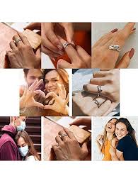 Mens promise rings on hand. Buy Lovecom Hug Ring 925 Sterling Silver Hug Rings For Women Girls Silver Hugging Hands Open Promise Ring Jewelry Hug Hands Mens Rings Couples Wedding Bands Online Topofstyle