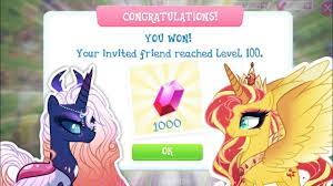 So you can mix 1,2,3 & 3,2,1 & 2,1,3 and you will always get a small honesty totem. How To Invite Friends My Little Pony Game Part 303 Lunaverse Blitz Story Youtube
