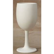 Check spelling or type a new query. Gare Bisque White Wine Goblet Ceramic Arts