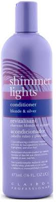 Clairol Shimmer Lights Conditioner Blonde Silver Loves It Hair Dye Tips Hair Blonde Hair Tips
