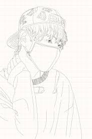 Art Min Bts Drawings Bts Fanart Drawings