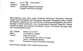 Mungkin kebanyakan dari kita telah mengenal dengan jenis surat yang satu ini. Contoh Surat Undangan Dinas Tentang Kegiatan Di Sekolah Cute766
