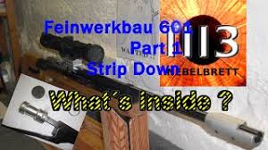 Someone recommended a feinwerkbau 601. Fwb 601 Part1 Strip Down Youtube