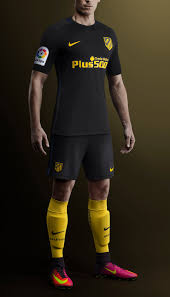 Encuentra una nueva camiseta atletico madrid en fanatics. Club Atletico De Madrid The Away Kit In Black