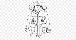 Mewarnai gambar mewarnai gambar sketsa jaket 2. Mantel Buku Mewarnai Syal Gambar Png