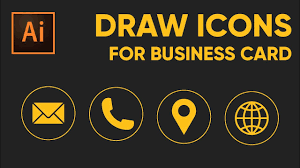 Content vectors photos videos sort by best match. Draw Icons For Business Card L Illustrator Tutorial L Urdu Hindi Youtube