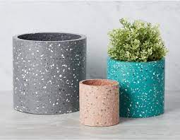 Abb (china) ltd chengdu branch. Mirano Terrazzo Pot 16cm Green Terracco Keramicheskaya Vaza Vaza