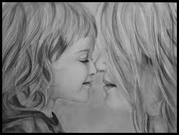 Mother Daughter Relationship Mother Daughter Art Baby Art Pictures Mother And Child Painting