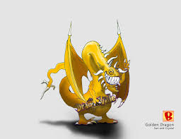 A treasure element in the game dragonvale, the gold dragon is colored mostly gold with some red features. User Blog Cartoondan123 Too Many Dragons Dragonvale Wiki Fandom