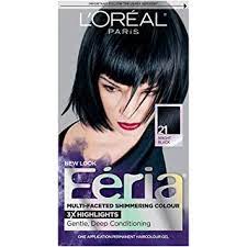 The chemicals in hair dye make your hair more vulnerable to water's effects. Buy L Oreal Paris Feria Multi Faceted Shimmering Colour Starry Night Online At Low Prices In India Amazon In