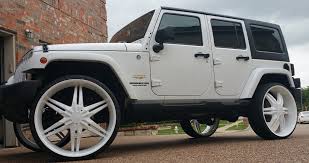 Ce 2020 jeep wrangler unlimited vous a été adjugé pour la somme de $16,975 usd (plus les frais applicables). 2012 Jeep Wrangler On 28 S Big Rims Custom Wheels