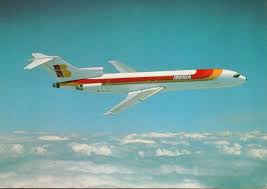 Airplanepostcards Boeing 727 Boeing Iberia