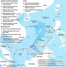 Political tensions remain strain as china mounts pressure on the global community to accept its claim to the south china sea. Nine Dash Line Wikipedia