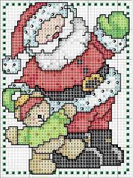 Hang in pride of place on your wall or give as a gift displayed in a hoop. Papai Noel Xmas Cross Stitch Cross Stitch Patterns Christmas Christmas Cross Stitch