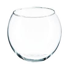 Vase Boule Transparent D15xh15 Boule En Verre Vase Vase Boule