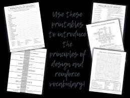 The arrangement of the elements and principles of art to create a feeling of completeness or wholeness. The Principles Illustrated Principles Of Design Posters Digital Resource Bundle The Kitchen Table Classroom