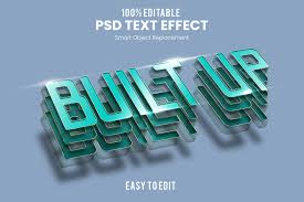 Apply it in case you need to achieve a grunge effect of the text. 25 Best 3d Effects For Photoshop 3d Text 3d Letter Effects Font Styles Theme Junkie