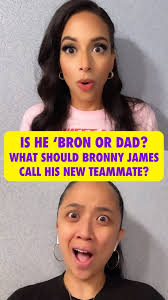 Lebron or Ledad ( @mightykatrinab made that up 😂)? , What should Bronny  call his new teammate???, Also, should Bronny get grounded for turnovers?  Lol All jokes aside, congrats to the James family