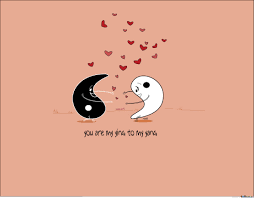 As yin fulfills itself, inherent within it are the seeds of yang, and visa versa. Soulmates Soulmate Funny Ying Yang Funny Relationship Memes