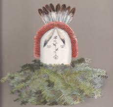 Shaun beyale's navajo superhero, ayla the monster slayer, jumping into battle with monsters. Dine BahaneÊ¼ Wikipedia
