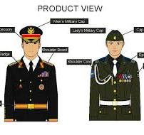 Kenya Uniform Solider Officer Tactical Dress Shoulder Epaulet Epaulette  Rank Badge