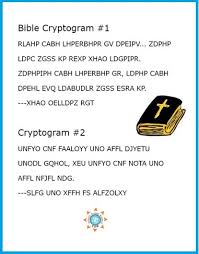 Fill in all examples of that letter in the puzzle, then see if you have. Bible Cryptograms Are Fun Bible Word Puzzles