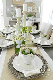 Get ready for easter this year with festive decorating ideas spreading touches of spring around the home. 63 Easy Easter Table Decorations Best Centerpieces For Easter