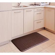 Anti Slip And Anti Fatigue Comfort Memory Foam Kitchen Mat Brown Walmart Com Memory Foam Kitchen Mat Kitchen Mat Memory Foam