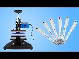 Sublimation I Transfer How To Heat Press Toner Printing On Plastic Pen Pen Press Machine Operation Youtube Press Machine Prints Heat Press Machine