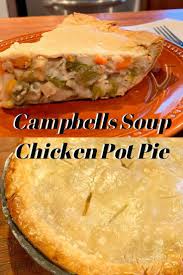Cream of mushroom soup, or chicken soup, or celery soup. Campbell Soup Chicken Pot Pie Chicken Pot Pie Campbells Chicken Pot Pie Campbells Soup Recipes