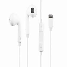 Genuine Apple Lighting Connector Earphone With Mic And Volume Control For Sale In Jamaica Jadeals Com
