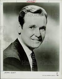 1966 Press Photo Singer John Gary
