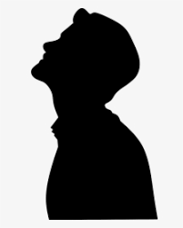 Man Face Silhouette Thinking Looking Alone Attractive Man Face Silhouette Png Transparent Png Kindpng Man silhouette in dark room moving curtain. man face silhouette thinking