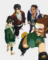 Somekoi On Instagram A Sketch Of Toph Zuko Sokka And Suki Been Rewatching Again Since Every Avatar Cartoon Avatar Airbender Avatar The Last Airbender Art